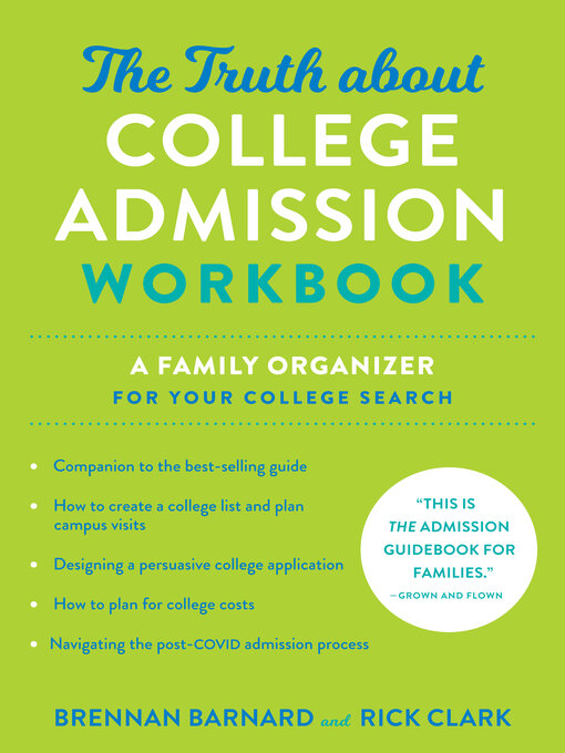 Cover image for The Truth about College Admission Workbook